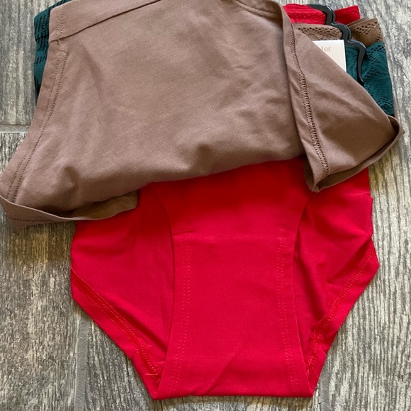 New 3 pairs of Joyspun Hipster Panties with Lace Size L Multicolor - Picture 3 of 4